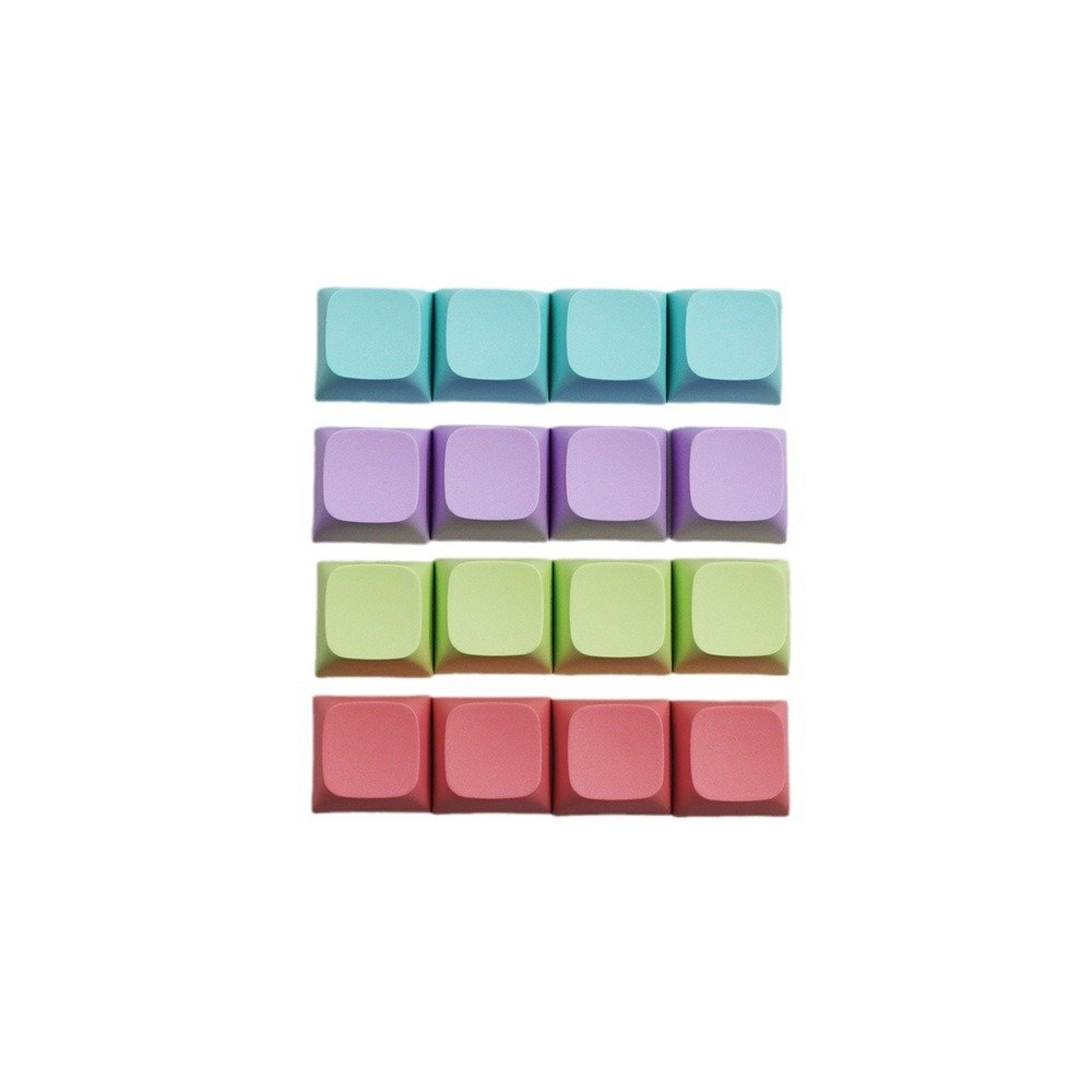 Multi-color XDA Blank Keycap Durable PBT Material 1U Mechanical Keycap Transparent Black White With Mx Switch