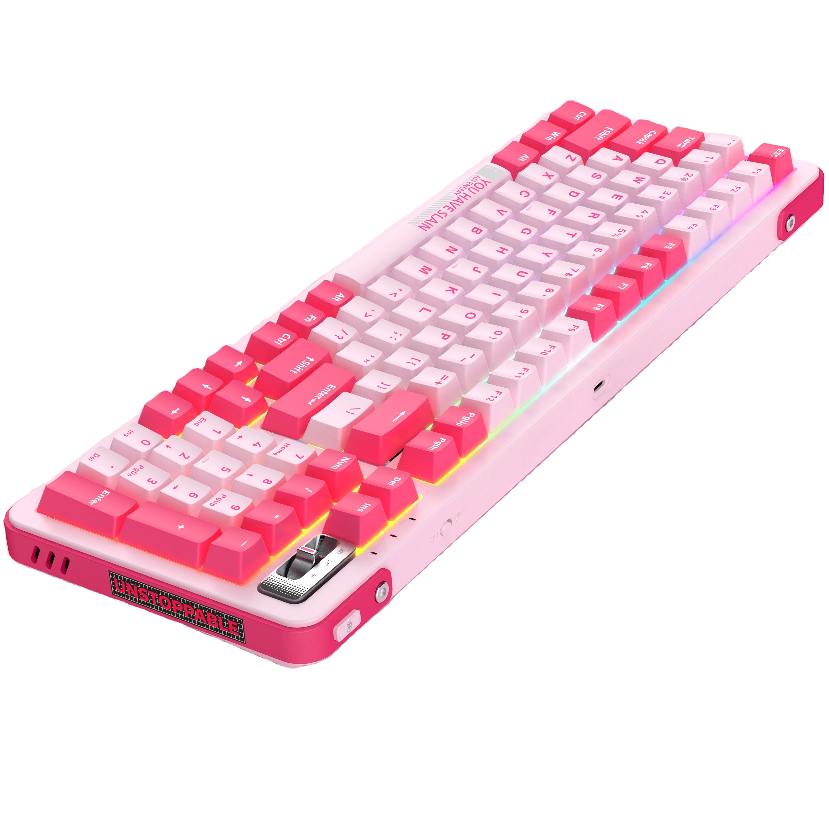 ROYALAXE Y98 Customization Wireless Mechanical Keyboard Hot swappable Wired Dual Mode Wireless Keyboard RGB Backlit