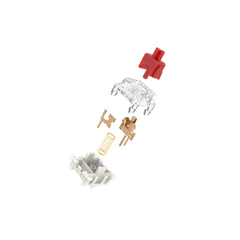 GATERON G Pro 3.0 Linear Tactile 3 pin 5 pin pre lubrication DIY hot swap SMD 3 layer pin gaming mechanical keyboard switch
