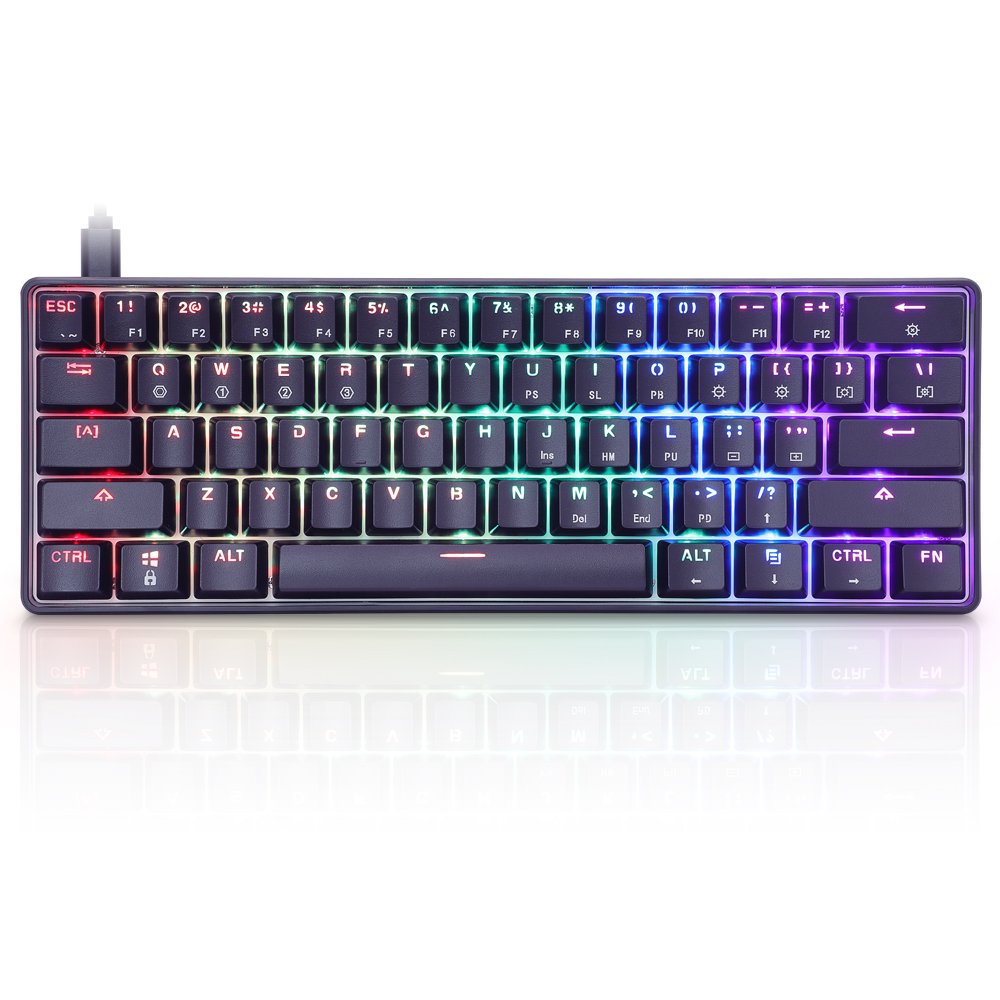 60% Tri-Mode Mechanical Keyboard 61/63/64/68 Keys Mechanical Gaming Keyboard
