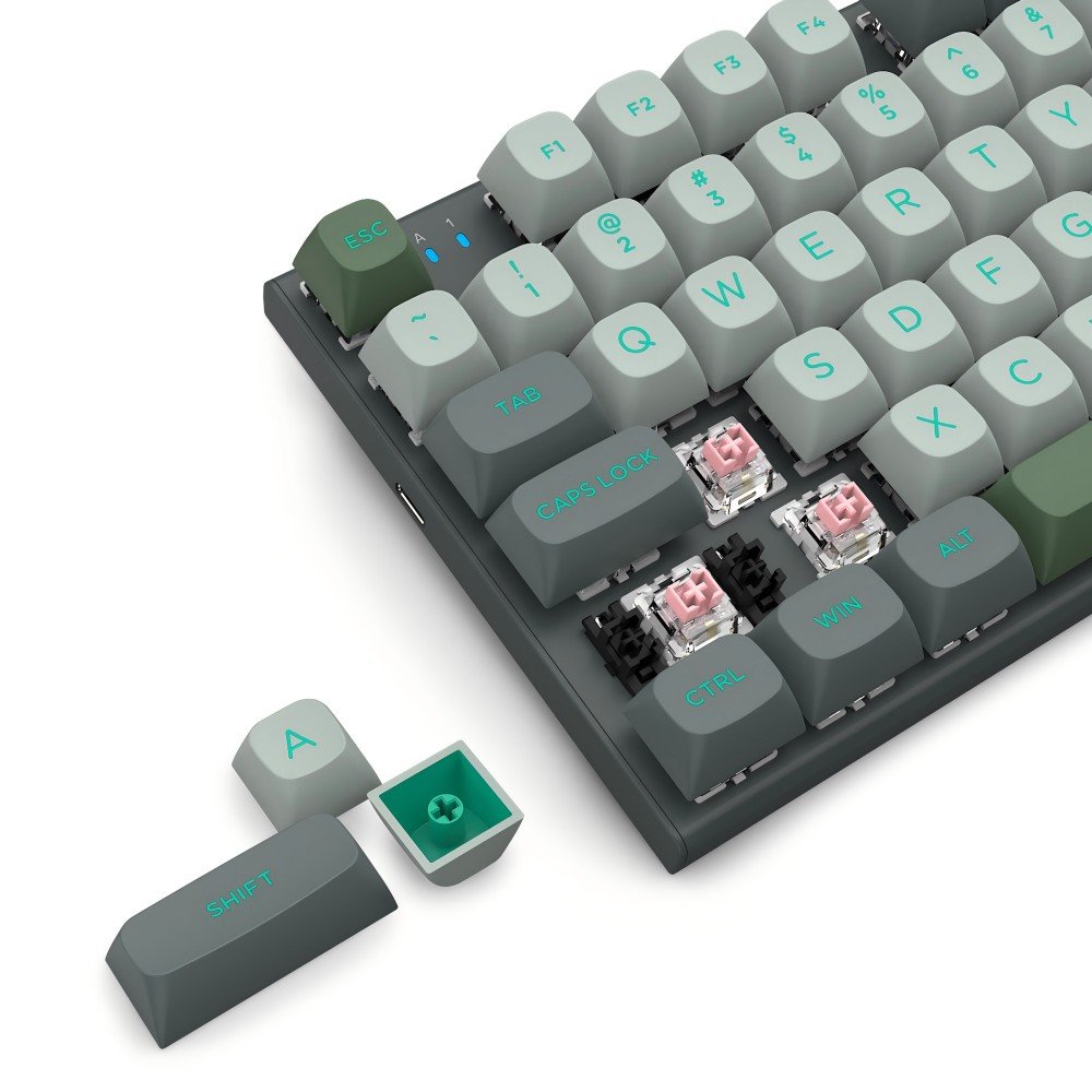 Hot Swappable Custom Keyboard Reporing Rate 8k Wired Mechanical Keyboard RGB Backlit TKL 94 Keys Hall Switch Gaming Keyboard