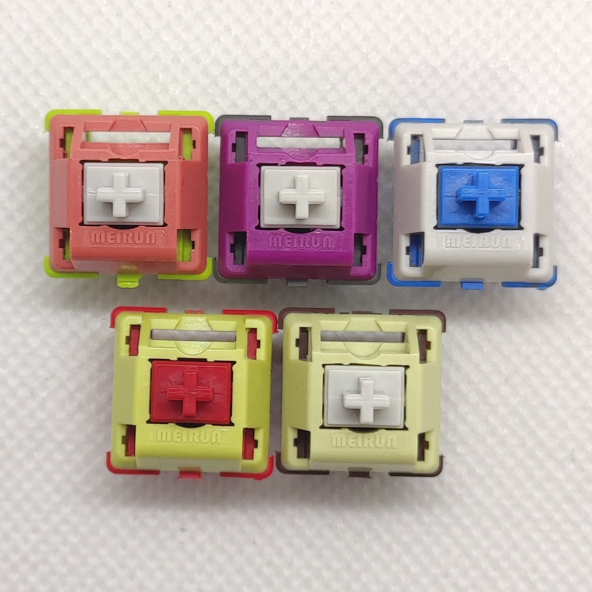 long stem Push Button Mechanical Keyboard Switches