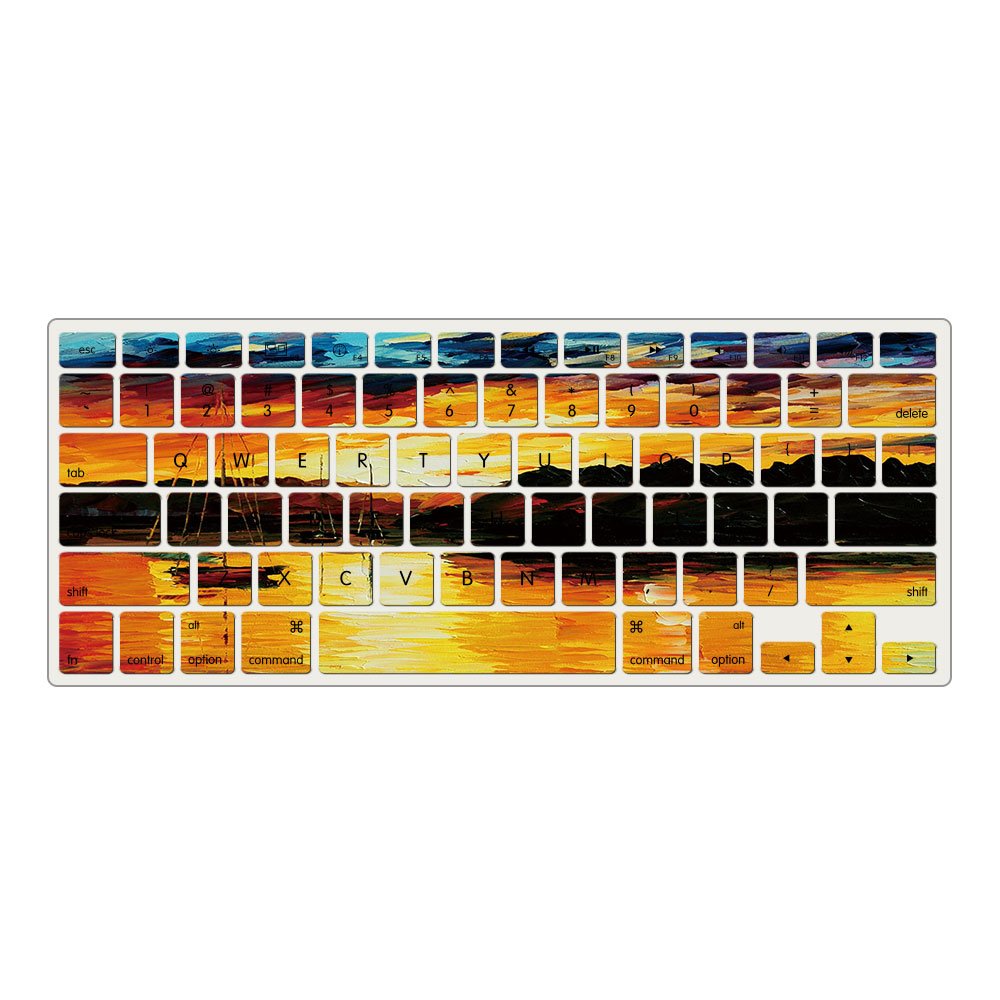 Custom Language Printing US Version for Macbook 11 13 16 inches Laptop Silicone Keyboard Cover Film for macbook accessories