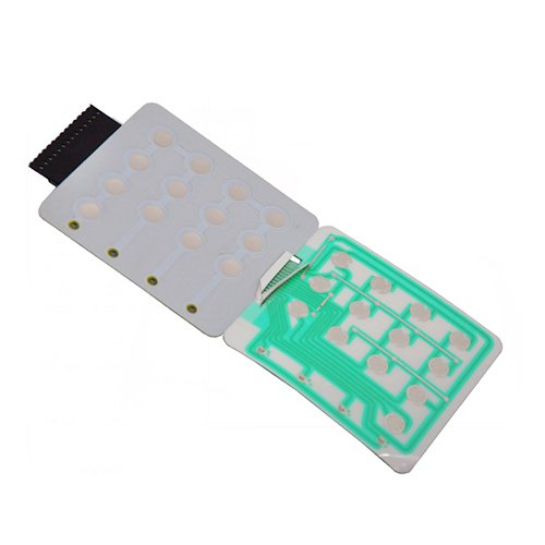 Customized button switch membrane keyboard graphics overlay membrane panel