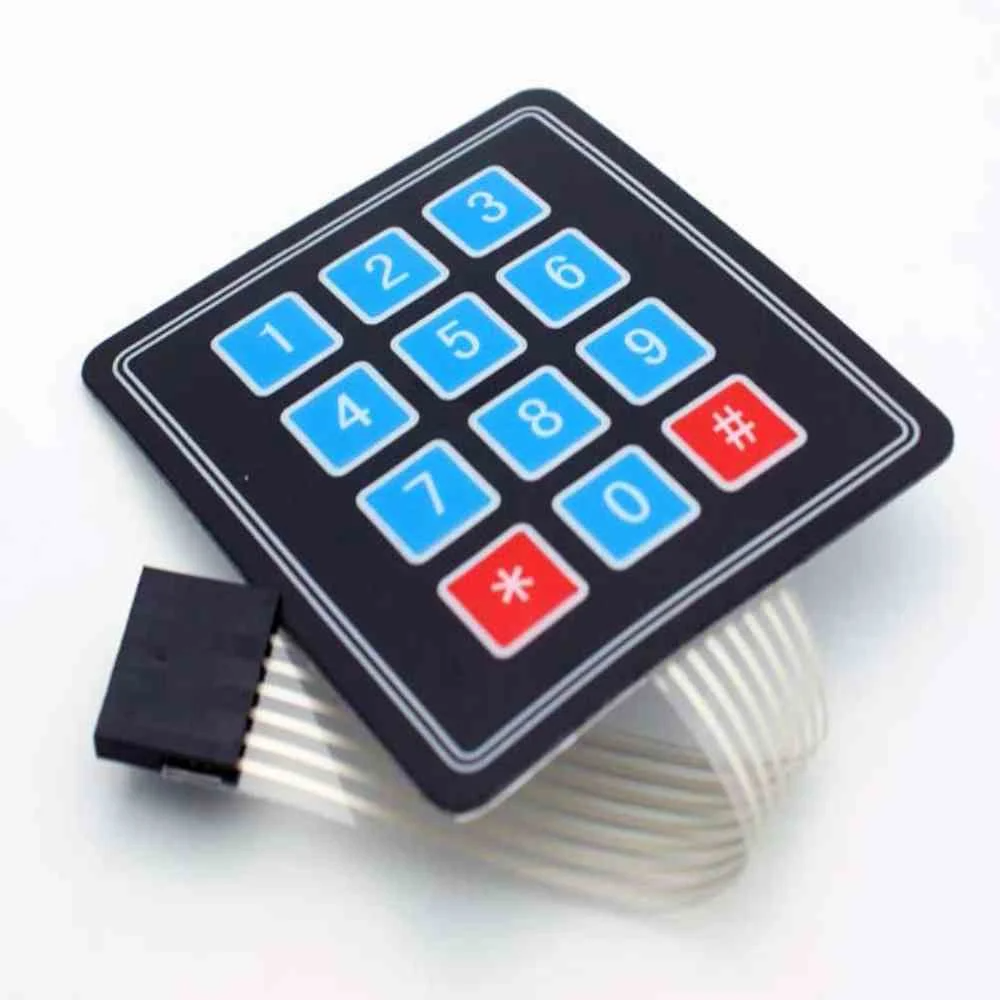 customized fpc pcb capacitive touch button keypad flexible push button membrane switch