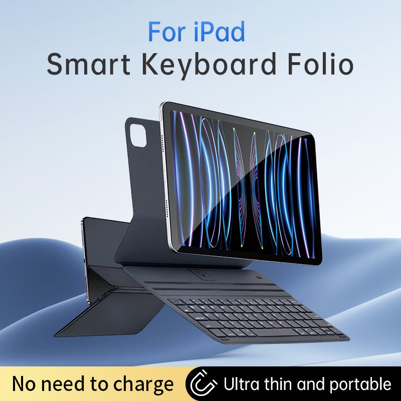 2024 Factory Customized for ipad 11 inch magnetic wireless keyboard case bluetooth case auto hibernate for ipad 10 generation
