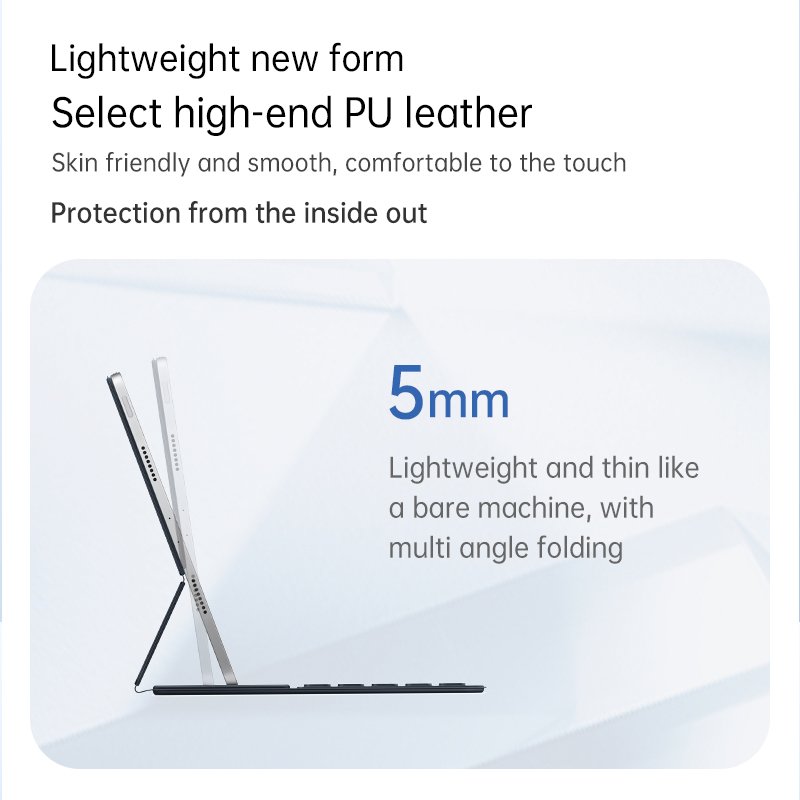 2024 Factory Customized for ipad 11 inch magnetic wireless keyboard case bluetooth case auto hibernate for ipad 10 generation