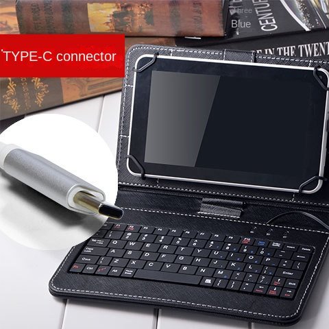 10 inch tablet keyboard holster Spanish Russian German 9.7-11 inch universal keyboard case tablet with USB micro