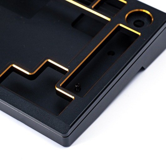Machined CNC machined Precision parts Gaming keyboard Customized CNC keyboard shell brass aluminum mechanical keyboard