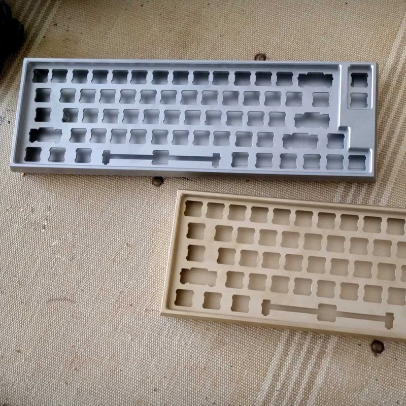 Machined CNC machined Precision parts Gaming keyboard Customized CNC keyboard shell brass aluminum mechanical keyboard