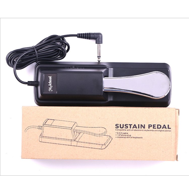 Anti-slip Sustain Pedal For Midi Keyboard Digital Piano Electric Synthesizer Sustain Foot Pedal