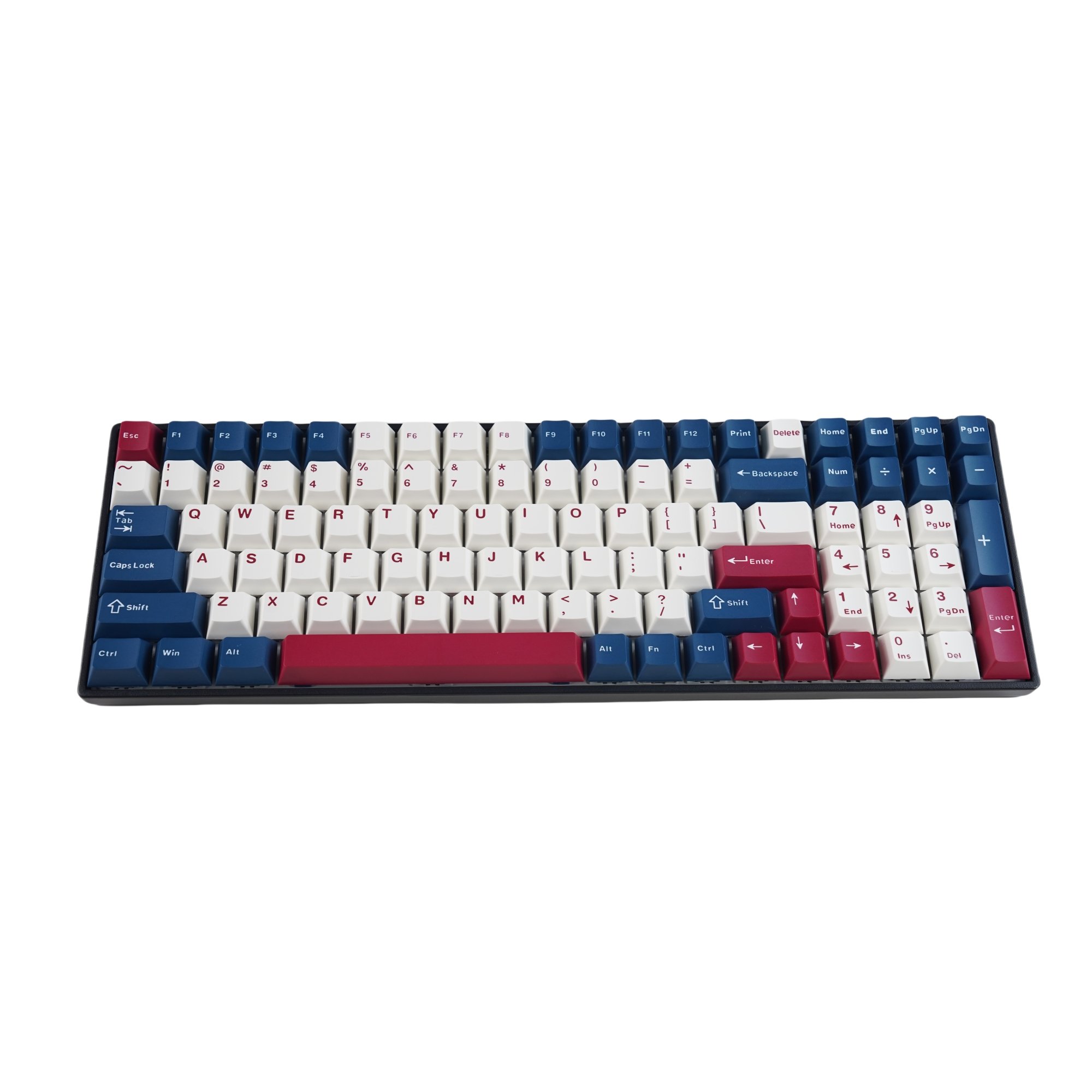 100 Keys Wireless Triple Mode BT5.0/2.4G/USB-C Hot Swappable Mechanical Keyboard,Software Support,Red Switch for Mac Computer PC
