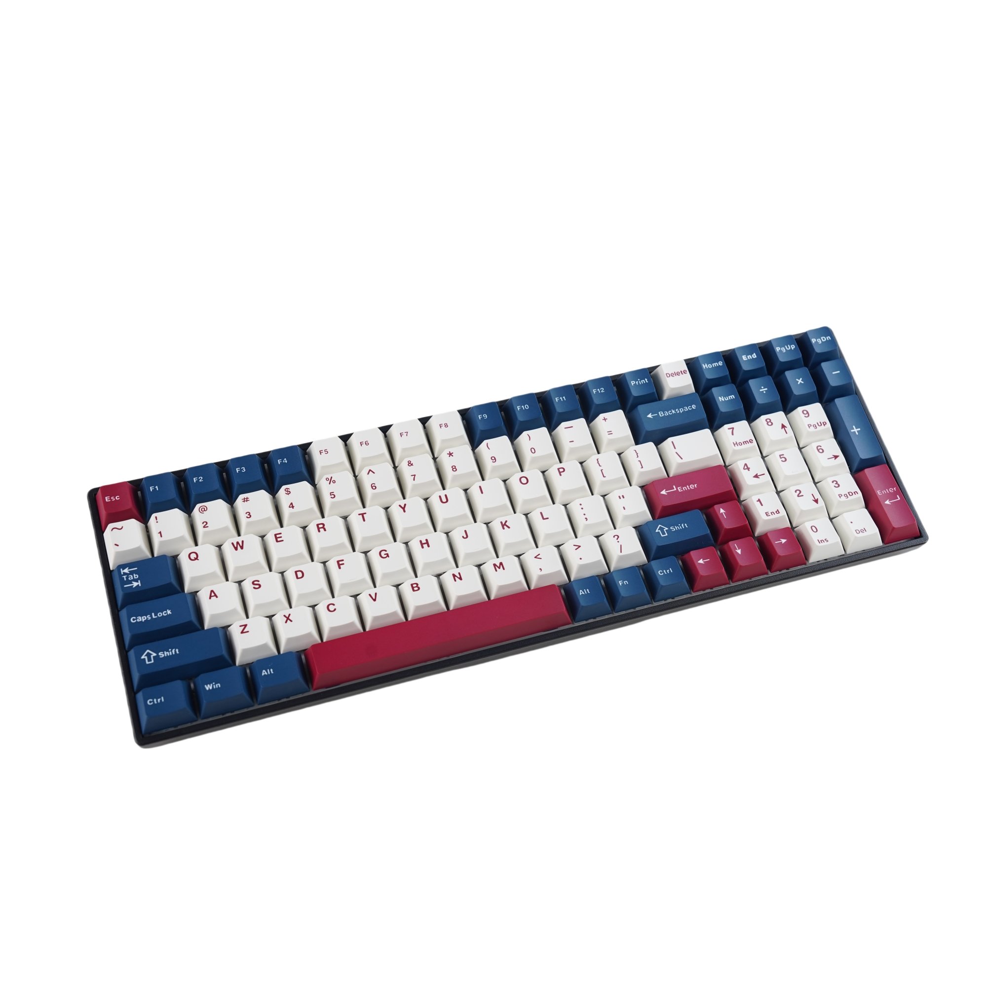 100 Keys Wireless Triple Mode BT5.0/2.4G/USB-C Hot Swappable Mechanical Keyboard,Software Support,Red Switch for Mac Computer PC