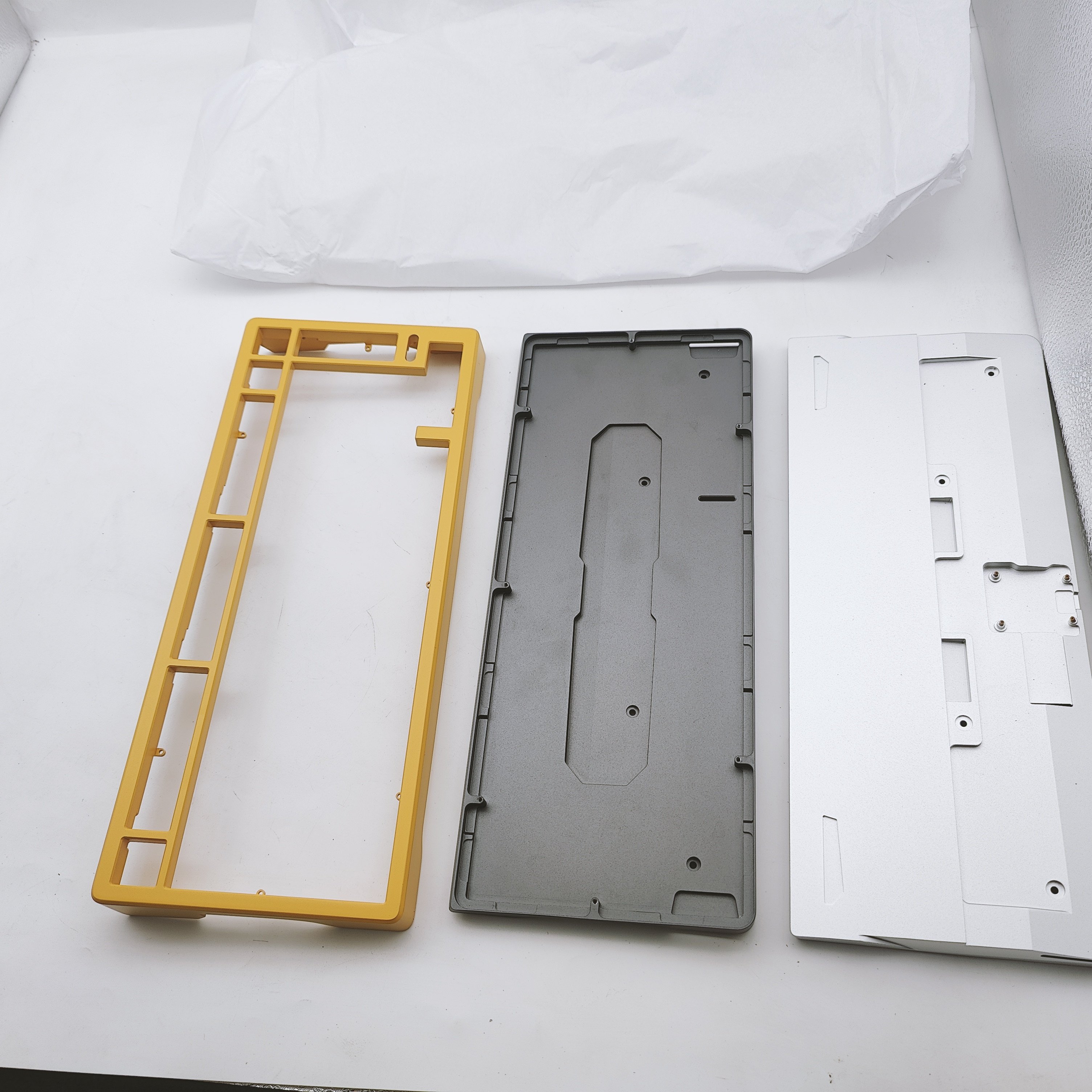 Aluminum Cnc Machining Parts Keyboard Cnc Machining Mechanical Keyboard OEM Custom Multicolor Carton 1 Piece Micro Machining