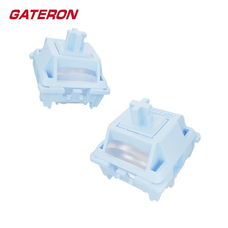 GATERON Sea Salt Milkshake Switches Pom Material 48gf Mahjong Sound Game Office Mechanical Keyboard Switch