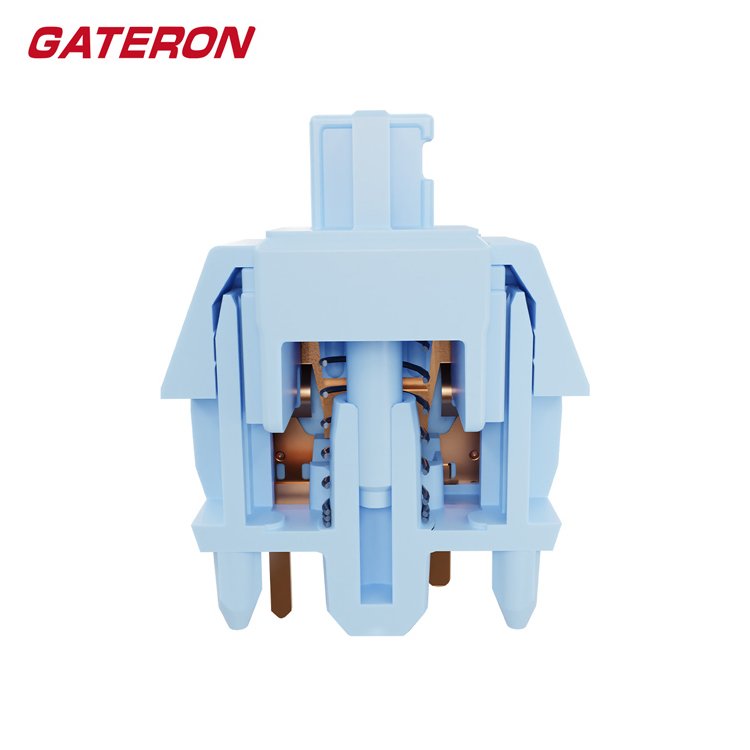 GATERON Sea Salt Milkshake Switches Pom Material 48gf Mahjong Sound Game Office Mechanical Keyboard Switch