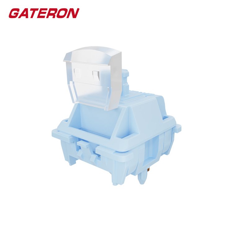 GATERON Sea Salt Milkshake Switches Pom Material 48gf Mahjong Sound Game Office Mechanical Keyboard Switch