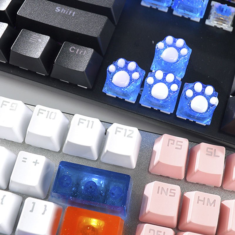 Keycap silicone mold DIY mechanical keyboard silicone mold resin cover mirror dripping mold