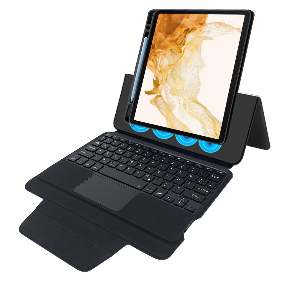 wireless Integrated keyboard case for Samsung Galaxy Tab S8 11" 2022 SM-X700 X706 cover