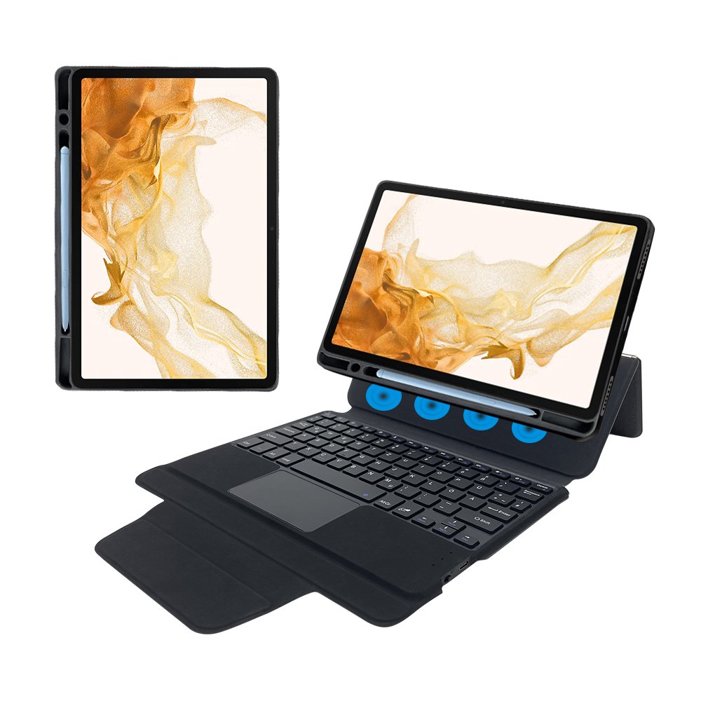 wireless Integrated keyboard case for Samsung Galaxy Tab S8 11" 2022 SM-X700 X706 cover