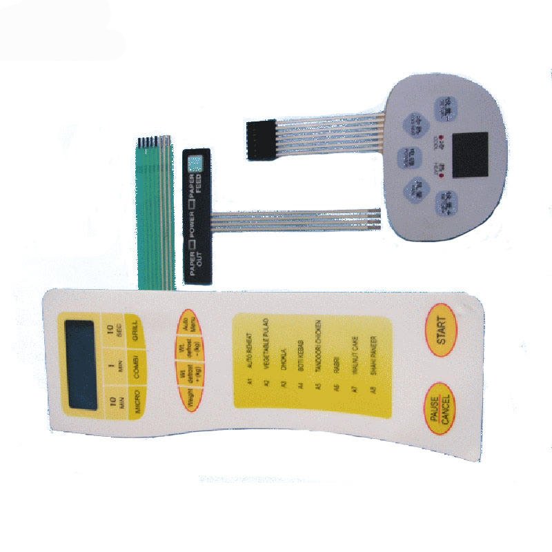 2024 Manufacturer Oem Good Price Membrane Switch Keyboard Panel Customized Logo Hot Selling Reasonable Price Car Membrane Switch