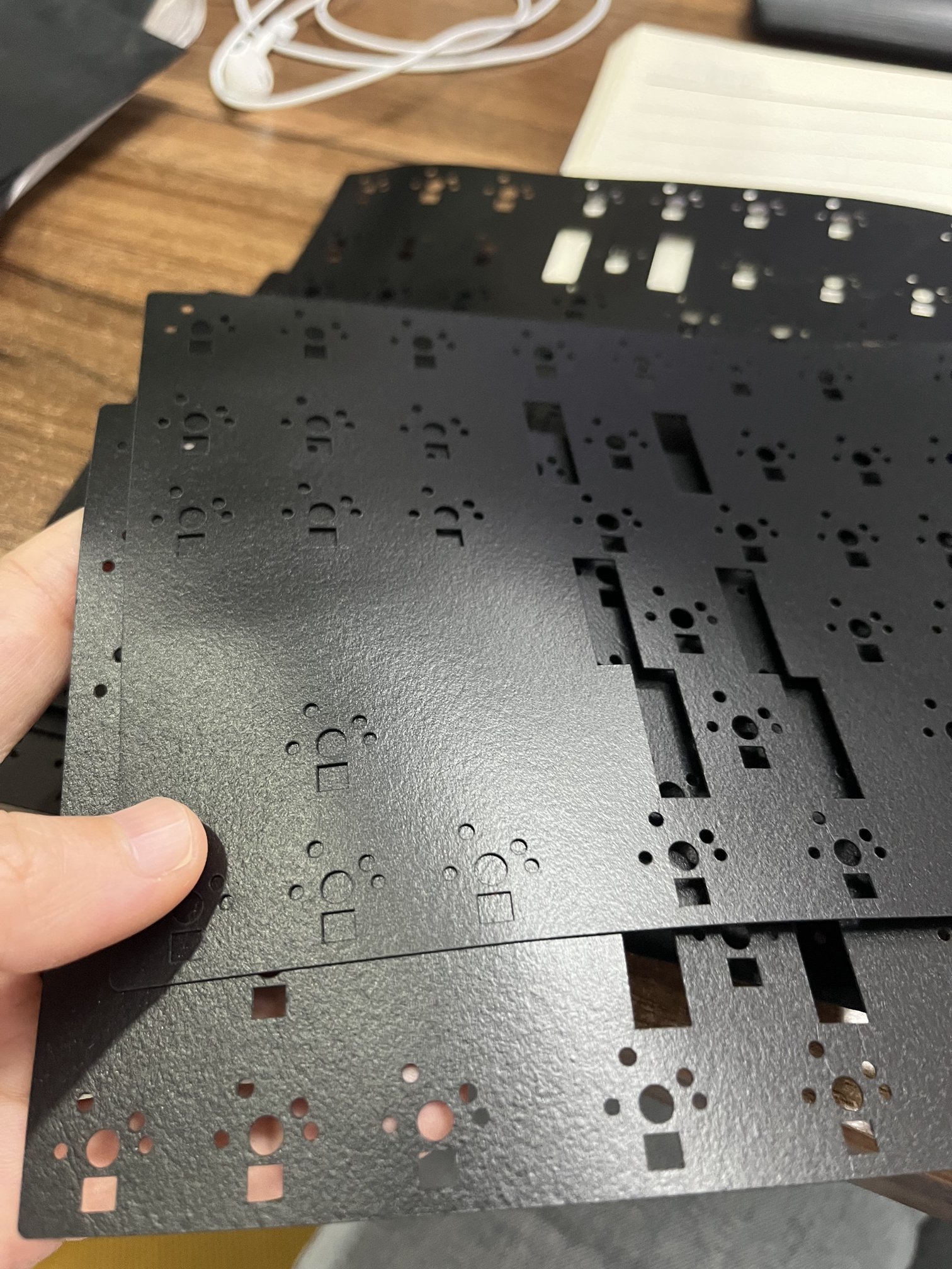 Customized Rogers 4701 foam die cut Foam Gasket Keyboard PCBCushion Pe Keyboard Plate