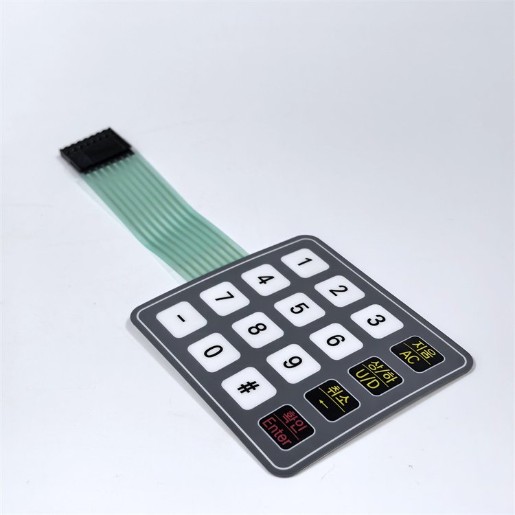 custom microwave oven membrane silver keypad switch