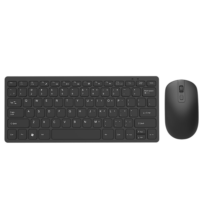 Wholesale Low Price Mini 78 Keys 4D Button 2.4ghz Wireless Keyboard and Mouse Sets for Office