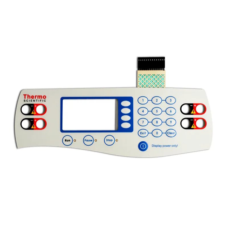 New Arrival Reasonable Price Car-membrane-switch Flexible Film Circuit Backlight Membrane Switch Keypad Panel Silicone Case Rosh