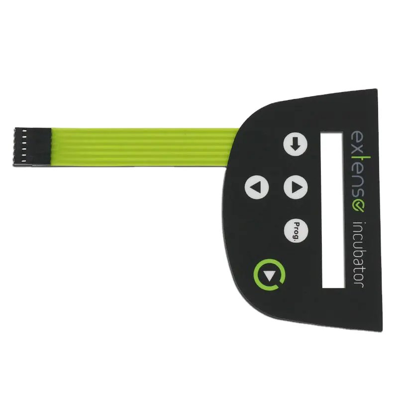 New Arrival Reasonable Price Car-membrane-switch Flexible Film Circuit Backlight Membrane Switch Keypad Panel Silicone Case Rosh
