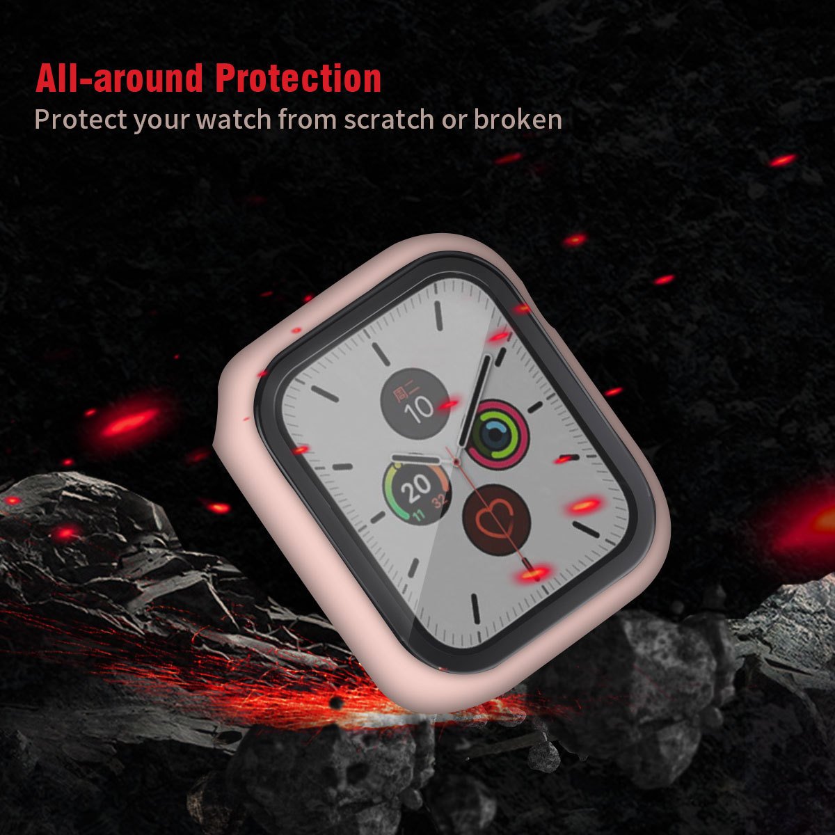Shockproof Hard PC Bumper Protective Case Watch Cover For Apple Watch Ultra Case 49mm 45mm 44mm 38mm