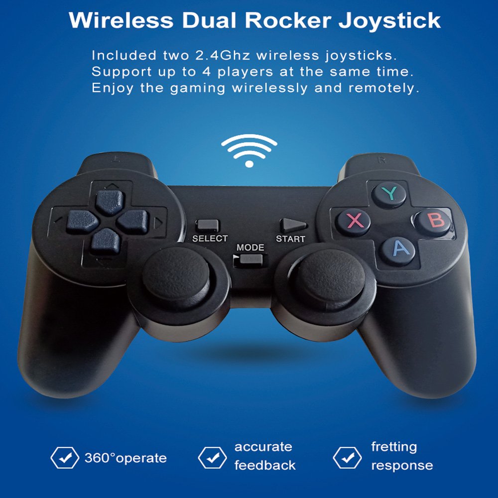 Best Sell Game Stick 4K W8 PRO Plus Mini Retro Video Game Console HD 64GB 35000 Mini Classic Retro Video Game Consoles