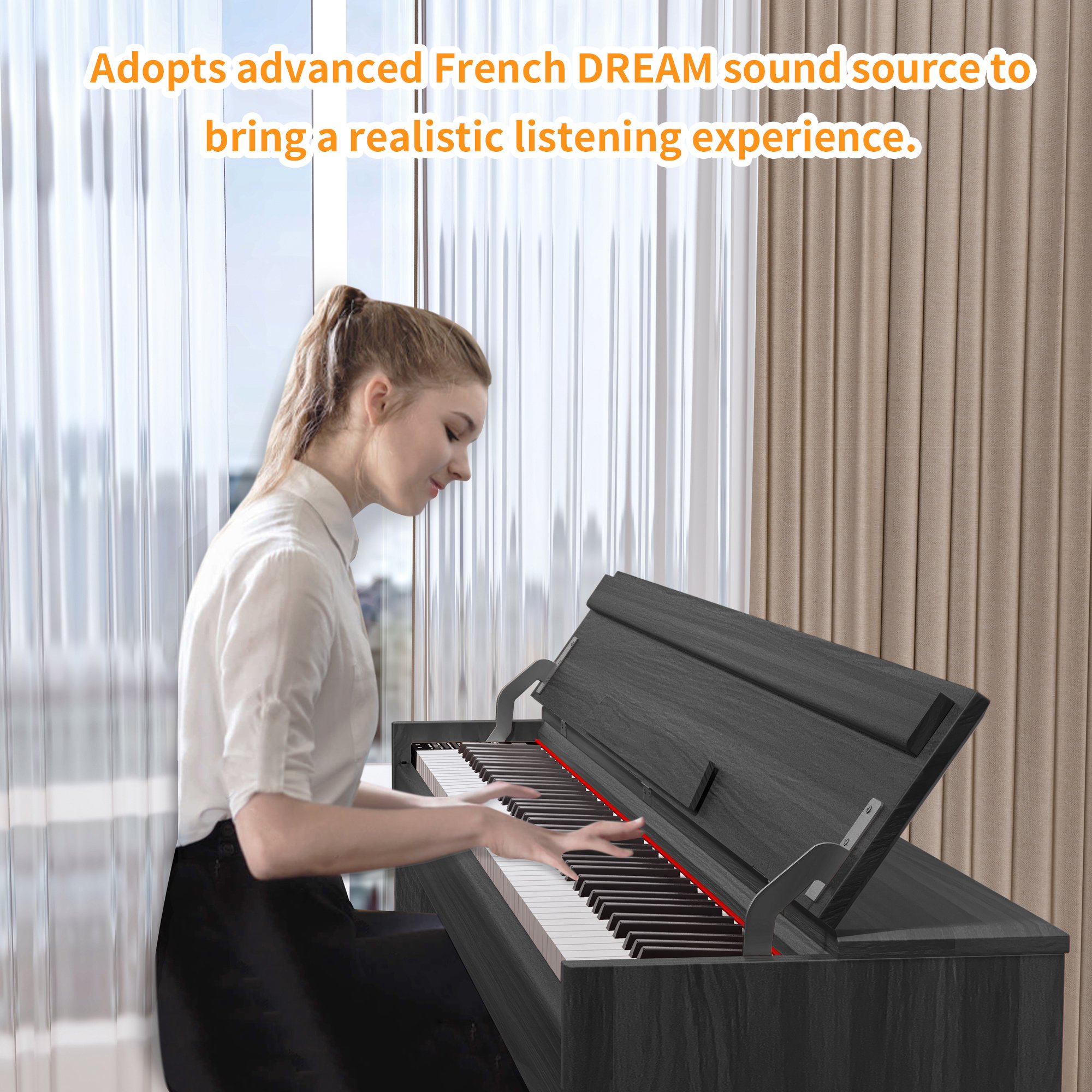 LeGemCharr Keyboard Instruments Piano Digital 88 Keys Piano professional Digital Piano China