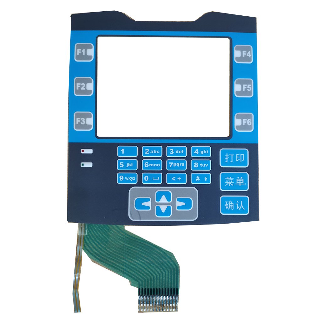 core manufacturer membrane graphic overlay for laboratory equipment