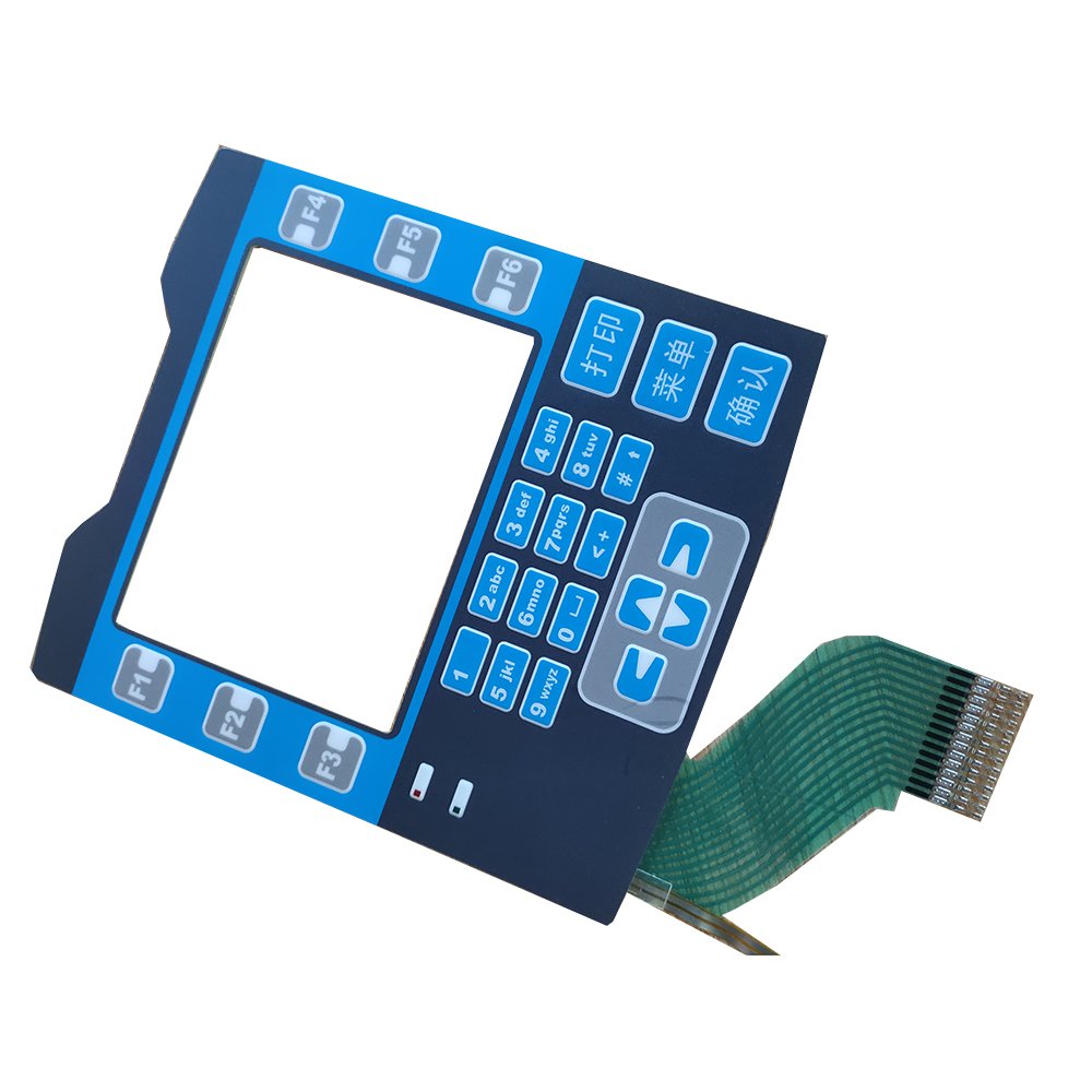 core manufacturer membrane graphic overlay for laboratory equipment