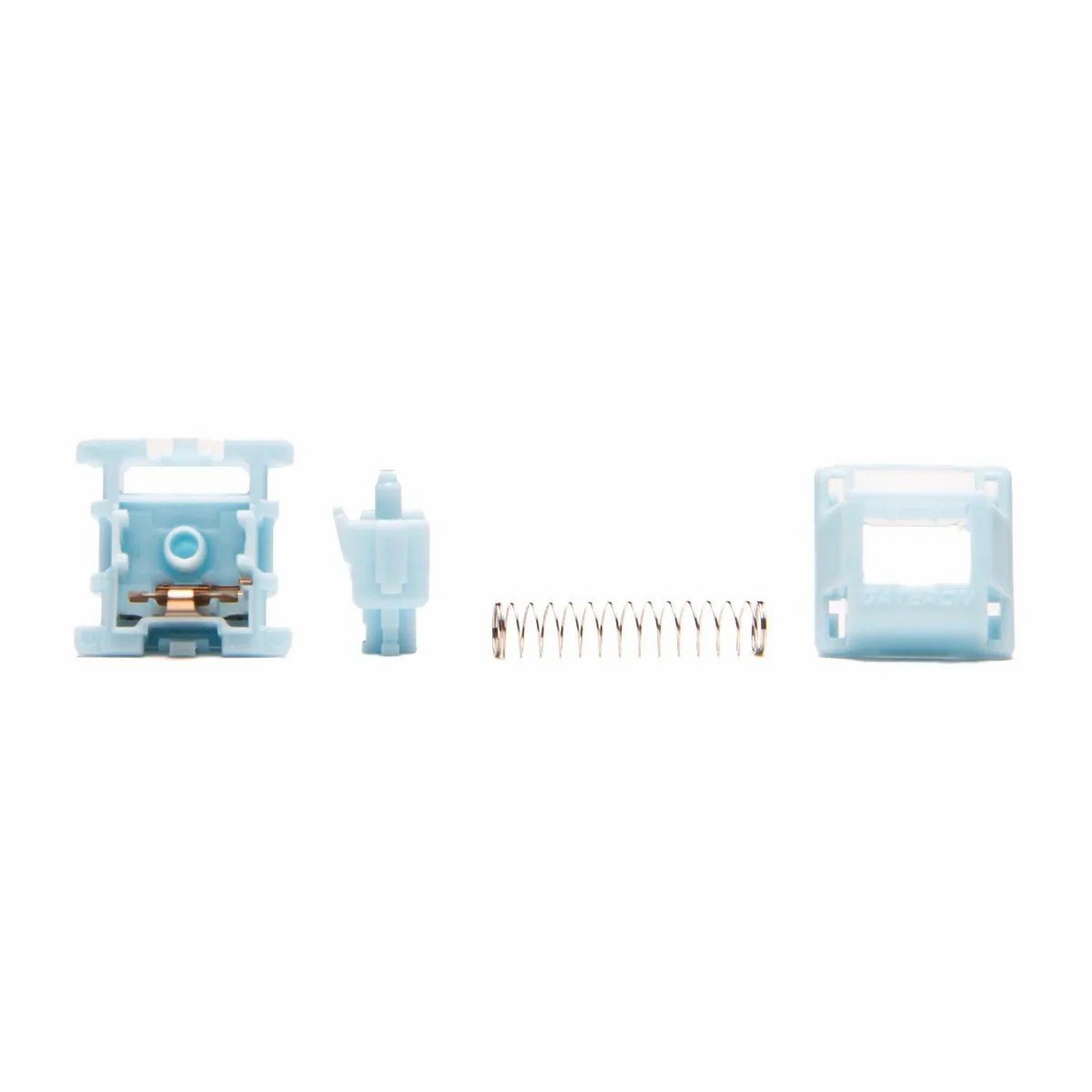 GATERON Fast delivery Sea salt smoothie switch Full POM Material 48g Pre-lubed 5Pin customized mechanical keyboard switch