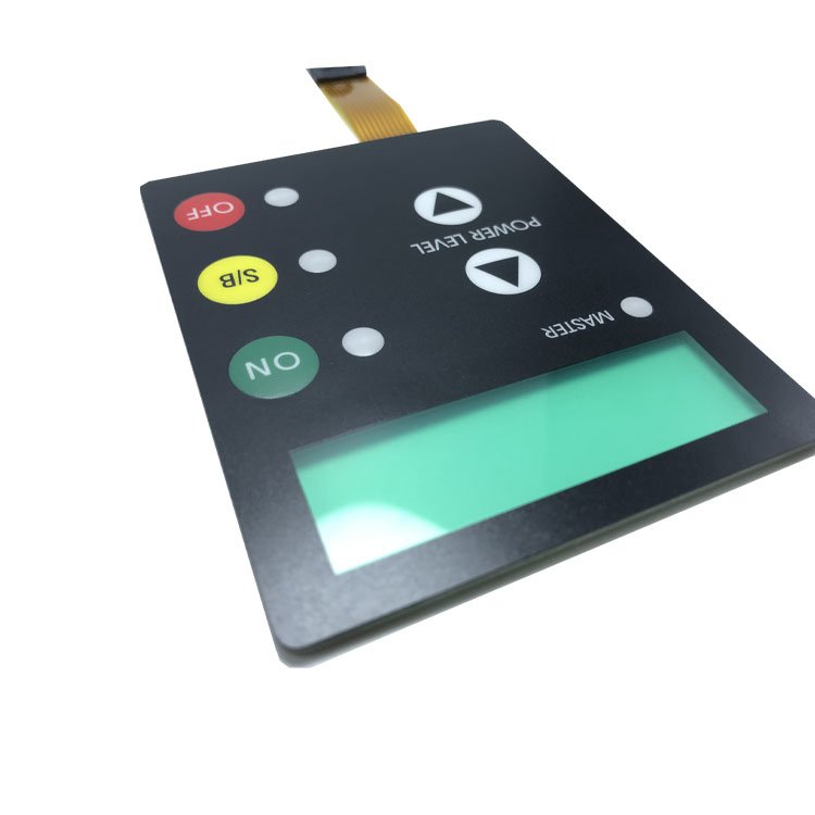 OEM Customized backlight Tactile button Switch Membrane keypad Manufacturer