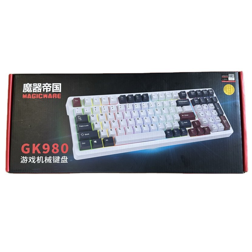 Three-Mode Mechanical Keyboard Computer Mechanical Switch Rgb Backlit Gaming Mechanical Keyboard