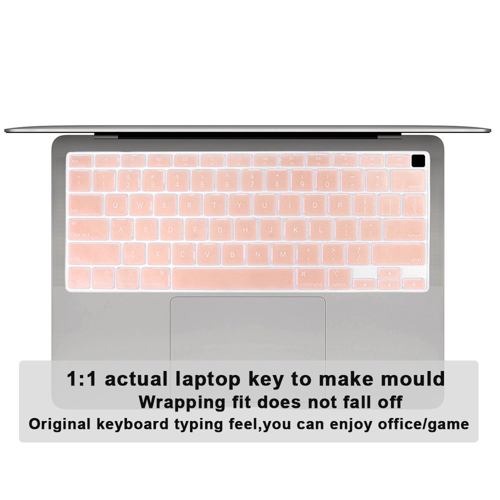 Normal Color Silicone Keyboard Cover Skin Protector For macbook air 13 m1 A2337 2020 computer keyboard cover