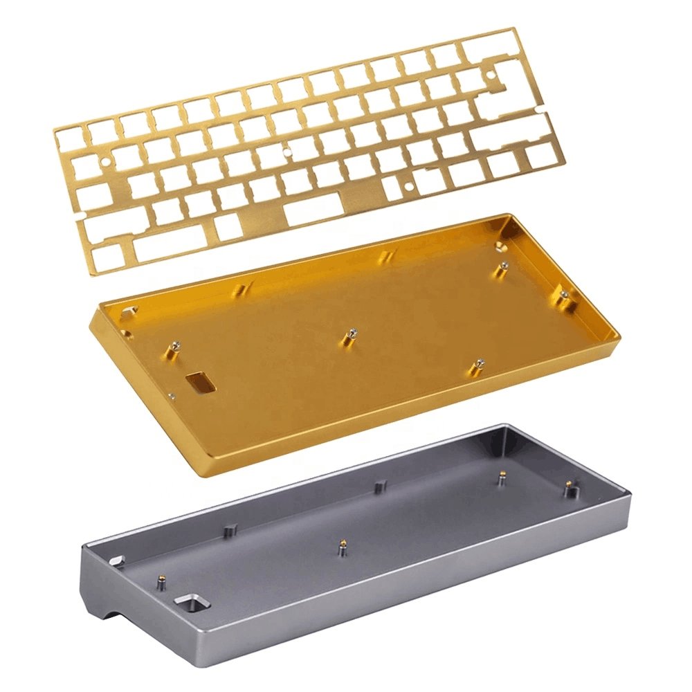 custom cnc machining aluminum brass keyboard service and other metal parts fabrication custom keyboard cnc service