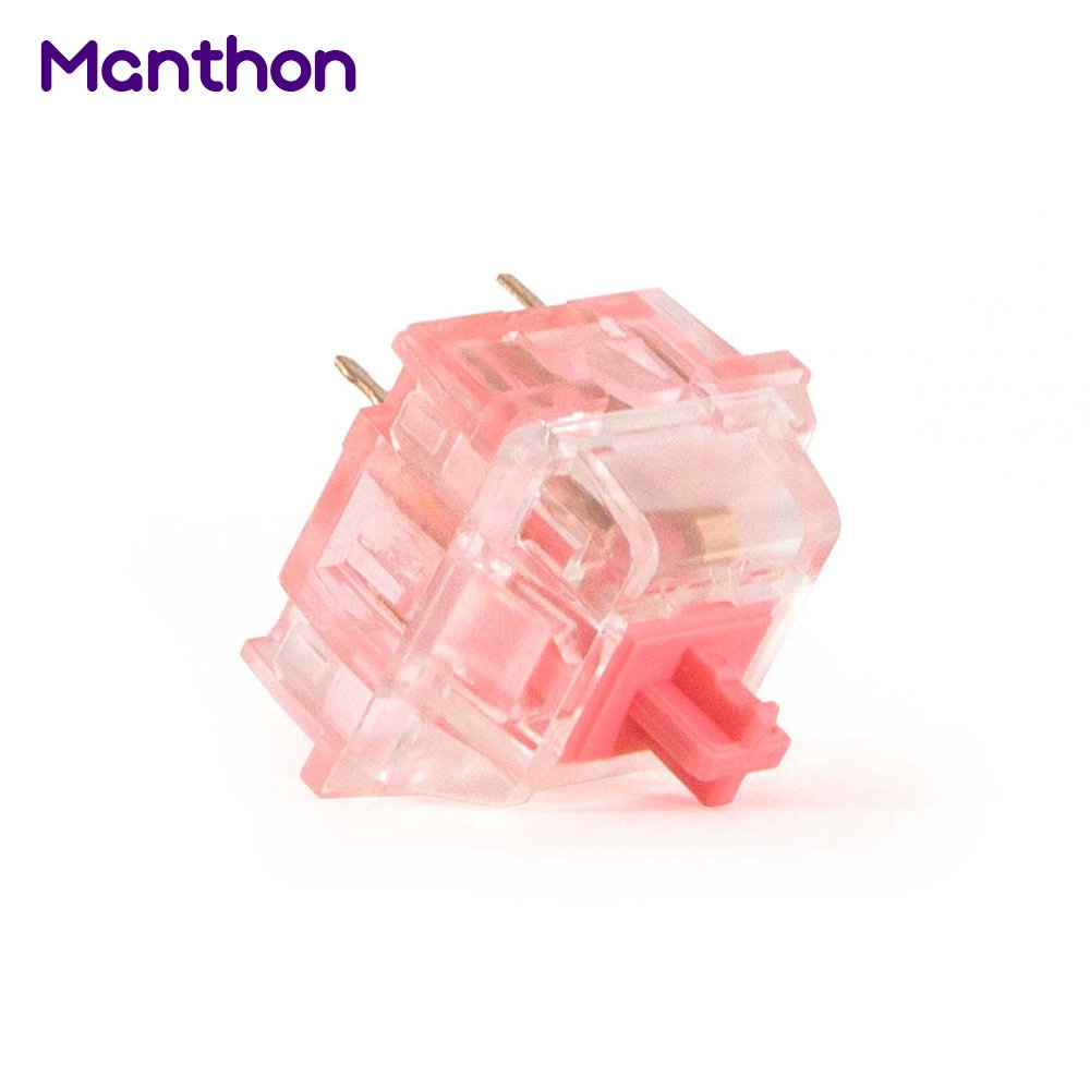 KTT Content Strawberry SMD LED 3 pin Linear Mechanical Keyboard Switch