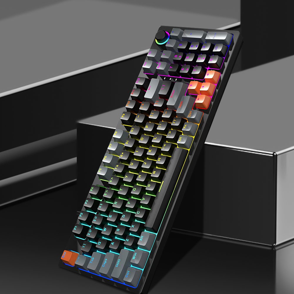 SAMA 96 Keys Wired Mechanical Gaming Keyboard 90% Compact Layout Led Backlit Laptop Green Blue Red Switch Teclado Keyboard