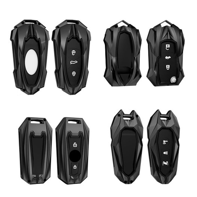 Zinc Alloy Leather Custom Car Logo Car Key Case Cover For Lexus NX ES UX US RC LX GX IS RX 200 250h 350h LS 450h 260h 300h UX200