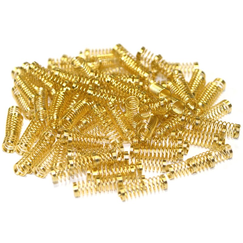 24K Gold-plated Stainless Steel Spring for DIY Mechanical Keyboard Switches Custom Springs For MX switches Replacement