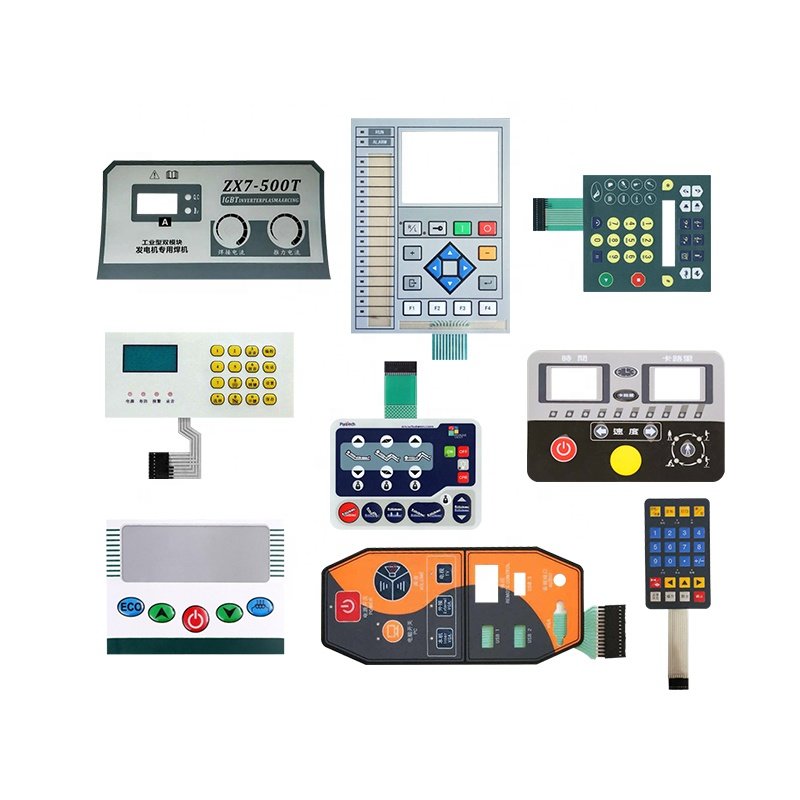 Smart Electronics High Quality Customized Matrix Keyboard Push Button Membrane Metal Dome Membrane Switch Keypad