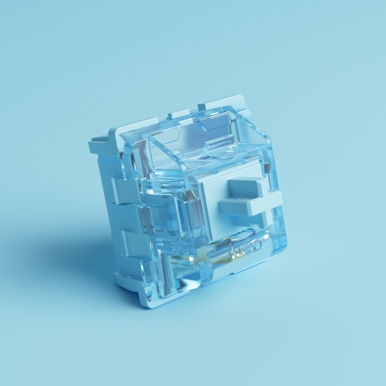 45 Pieces/Box Akko V3 Pro Cream Blue Switch 3/5 Pin Tactile Switch Compatible with MX Mechanical Keyboard Switches