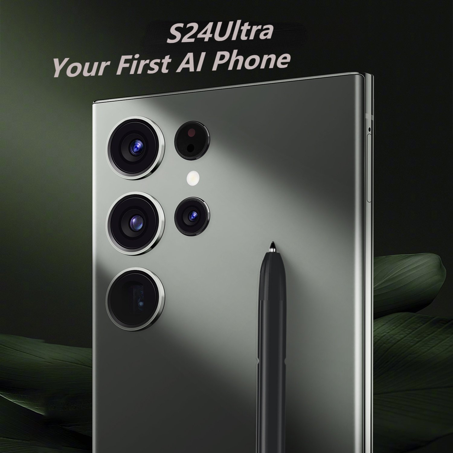 2024 original S24 Ultra Ai Smartphone 16gb Unlocked Phone 4g 5g Dual Sim Android 13 Ai Mobile Phone With Stylus Support Cha