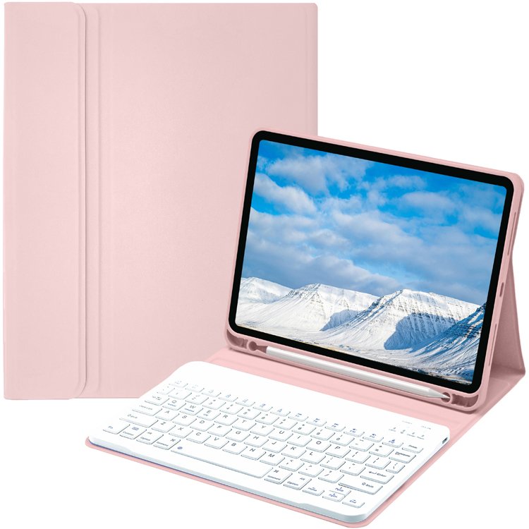 Tablet Case Cover For iPad 10th 10.9 inch 10.2 10.5 11 12.9 inch with Keyboard Leather Silicone Case For iPad