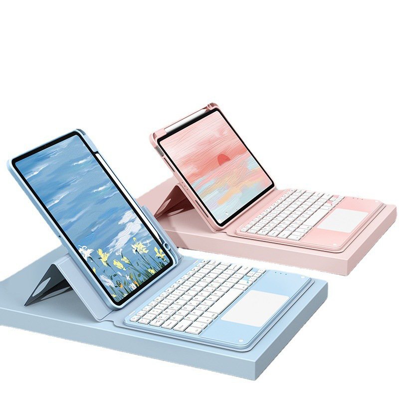 Suitable For IIPad 10th Generation (10.9-inch) Bluetooth Keyboard Apple Magnetic Silicone Protective 10 Inch Tablet. Keyboard
