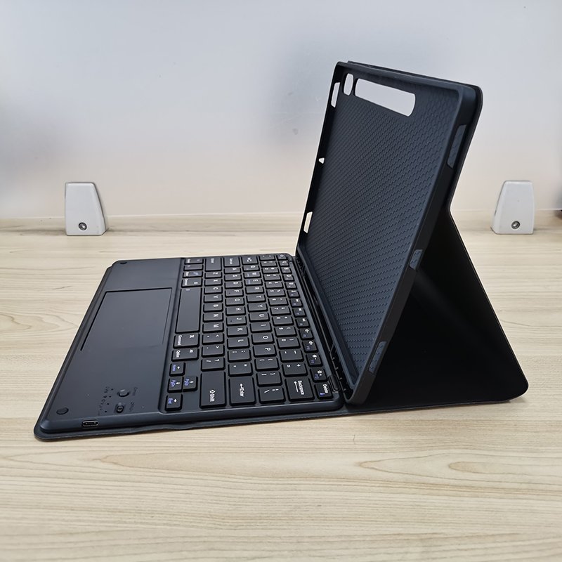 Wireless Keyboard Back Cover Case With Stand Table for Samsung Galaxy Tab S9 FE plus 12.4 inch X610/X616N